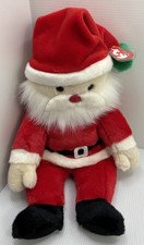 Ty Beanie Buddy - 15" Santa Claus Beanie Plush - Vintage 2000 - Tags