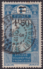 FRANCE AFRICA  COLONY POSTMARK / CANCEL   SIGUIRI  GUINEE FRANCAIS   1938