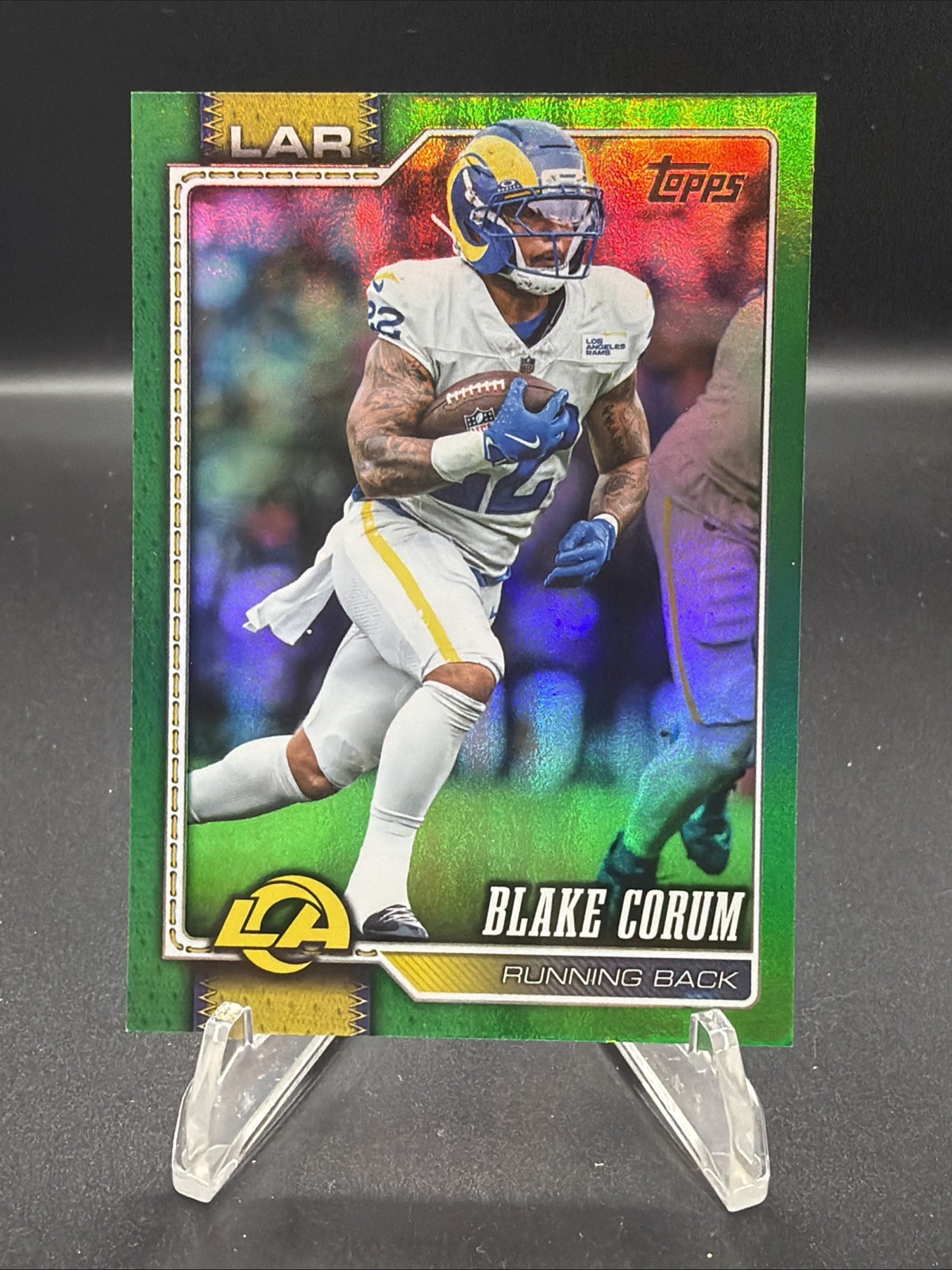 2026 Topps Flagship Blake Corum /99- Los Angeles Rams