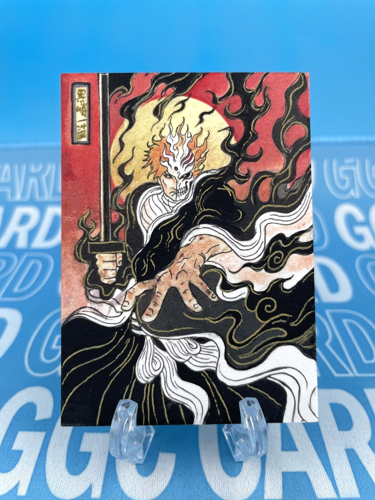 YiHua Studio BLEACH Kurosaki Ichigo Artist Auto Sketch Card 1/1【Ukiyo-e style】