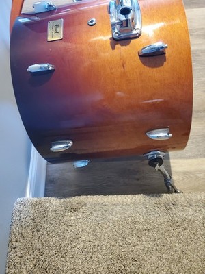 PEARL SESSION CUSTOM 18x22 Bass Drum (All Maple Shell) VGC | eBay