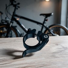 Abrazadera de tija de sillín de aluminio de 28,6 mm 31,8 mm 34,9 mm accesorio de bicicleta mecanizado CNC