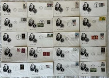 1968 Twenty (20) Vintage LBJ, Great Society Cover Collection