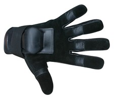 Wrist Guard Gloves - Full Finger Black, Small