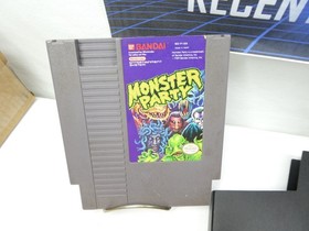 Monster Party (Nintendo NES, 1989) Complete Tested and working