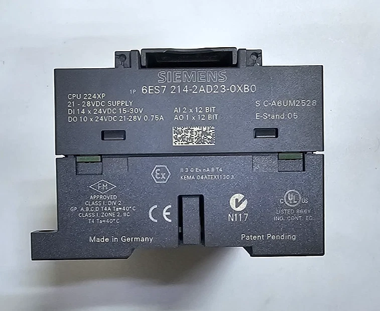 Siemens PLC 6ES7 214-2AD23-0XB0 – SIMATIC S7-200 | 21–28 VDC | Made in Germany - Immagine 3 di 4