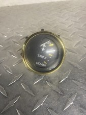 FARIA TRIM GAUGE GP9026A BLACK FACE & GOLD BEZEL MARINE BOAT 2