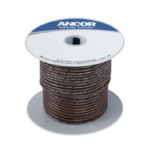 Ancor 108225 Marine Tinned Copper Boat Wiring 10-Gauge, Brown, 250-Feet