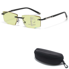 Fashion Night Vision Sunglasses Multifocal Reading Glasses Multifocus Eyeglasses