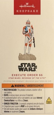 Hallmark Keepsake Ornament 2025 Execute Order 66, Star Wars: Revenge of the Sith