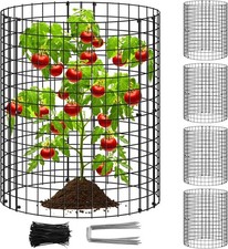 15Pcs Plants Protector from Animals Rustproof 13.7inch Metal Mesh Plants Cages 