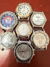 Watch head Lot- Zurich Swiss, Milan, Texas rangers, Z14, Guess, PS