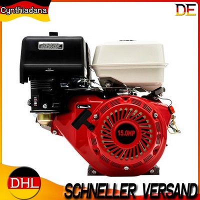 13 PS 4-Takt Benzinmotor Standmotor Go Kart Motor 420CC Ottomotor DE
