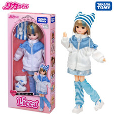 Licca-chan Doll LD-17 Harajuku Subculture Girl Blue Jersey Style Japan Limited
