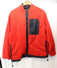 Vintage Polo Sport Ralph Lauren Jacket Men Size XL Black Red Fleece Reversible