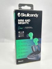 Skullcandy Dime True Wireless Bluetooth Earbuds 12Hr Mic - Dark Blue Green