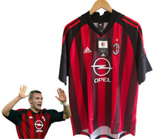 Maglia MILAN 2002 2003 Home L | Adidas Vintage Jersey Shirt OPEL | NEW *BWNT