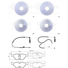 Disque de frein BMW 545
