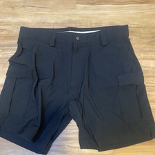 MENS MOCEAN TECH PATROL SHORTS 1063C BLACK POLY/NYLON SIZE 40