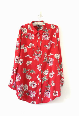 Joules Elvina Top Women s Floral Colourful Long Sleeve Blouse Size 18 BNWT