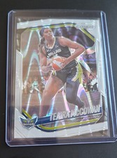 Teaira McCowan #48 [White Seismic]- 2025 Panini Prizm WNBA - Dallas Wings