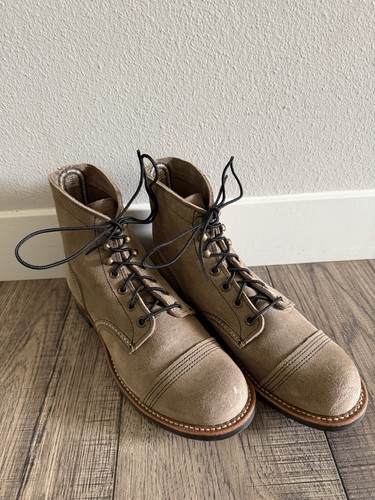 Red Wing Iron Ranger 8087 Slate Muleskinner 7.5D