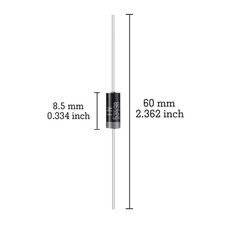 Image of 5W Zener Diode Kit 6 Values 60Pcs 1N5339B 5.6V