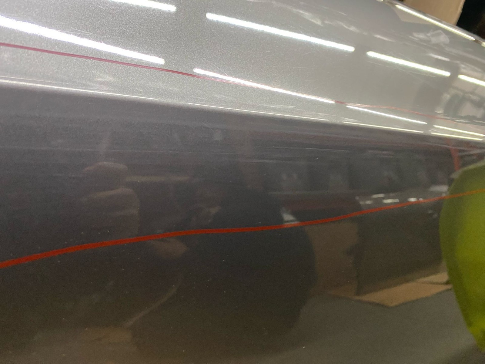 2015 BENTLEY CONTINENTAL LEFT DOOR SHELL W/O GLASS HALLMARK METALLIC *SCRATCHED*