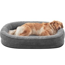 JOEJOY Orthopedic Dog Beds Large Sized Dog, XL XL 42"x 32"x 7.5" , Grey