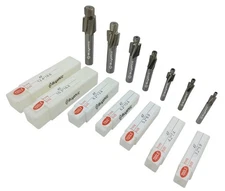 Buyohlic M3-M12 Slotting Counterbore End Mill Cutter Solid Slot 4 Flutes