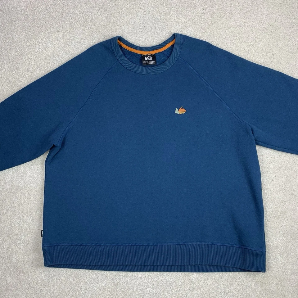 Sudadera Rei Co-op Out There UFO Crew para Hombres XXL Azul Exterior Naturaleza Vellón Foto 3 de 4