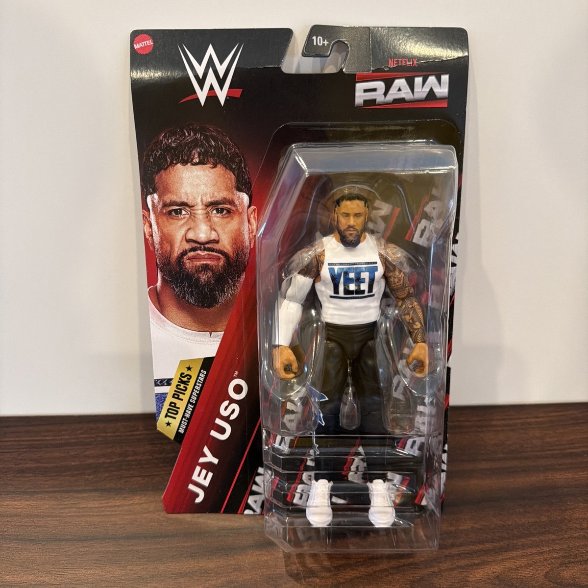 JEY USO - WWE Mattel Main Event Series RAW Top Picks 2025 Wave 4
