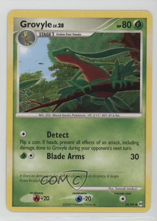 Grovyle Pokémon Platinum Arceus #38 2009