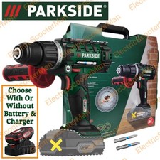 Parkside 20V Cordless 3in1 Impact Driver Hammer Drill Optional Battery & Charger