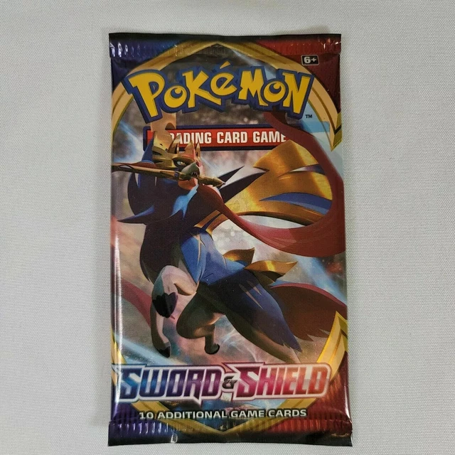 C954 - PR - Sword & Shield Base 5PK lot. Ripped Live. Shipping HITS ONLY.