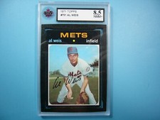 1971 TOPPS MLB BASEBALL CARD #751 AL WEIS SP HI# KSA 8.5 NM/MINT+ SHARP!! '71 GL