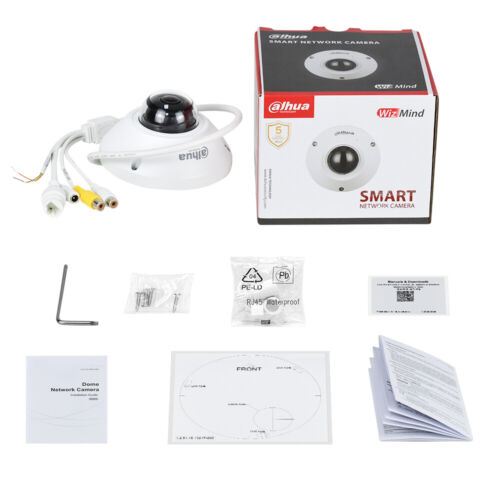 Dahua 5MP IP Camera POE Security Indoor Dome IPC-EB5541-AS 360° Indoor Fisheye - Picture 3 of 23