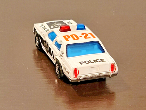 Matchbox Superfast Ford Ltd MB 16 Police Car PD-21 White 1/69 Macau 1987 PSJ - Picture 4 of 7