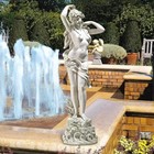 Spring Awakening Women Sexy Naked Statue Garden Decor Resin Antique Sculpture