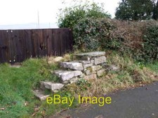 Photo 6x4 Mounting block at St Hychan's Commins/SJ1262 The stone mountin c2006