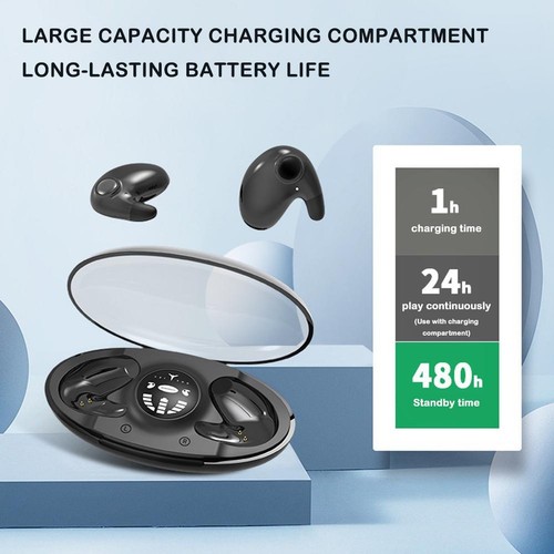 2024 Auricolare Wireless Sonno Invisibile Impermeabile, Doppia Cancellazione del Rumore - Foto 8 di 20