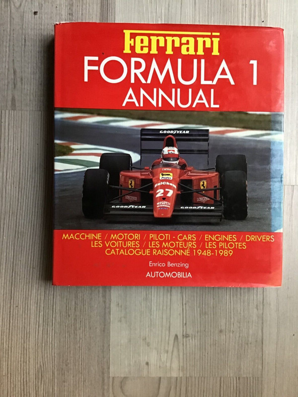 AUTOMOBILIA/BOOK/FERRARI F1 ANNUAL/ENZO/LEMANS/GRAND PRIX/LAUDA