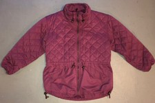 Vintage Woolrich Womens Size M Chianti Jacket Parka Full Zip Purple MADE IN USA