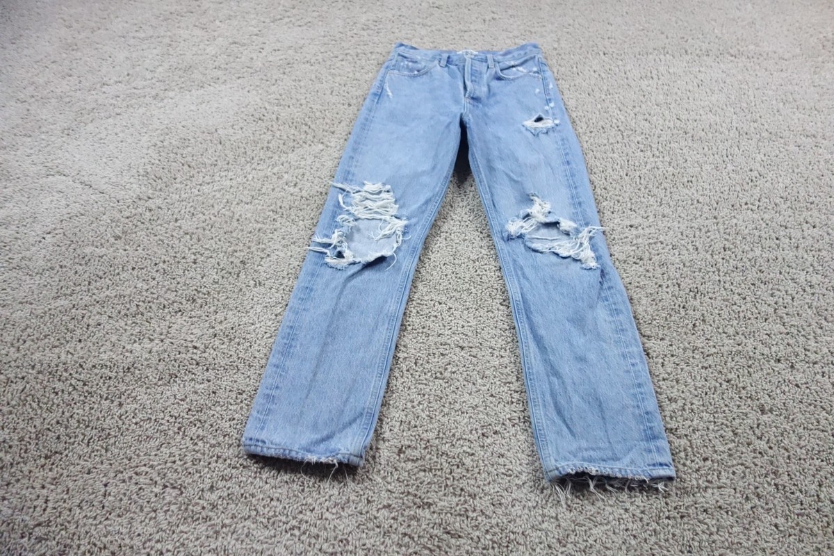 【美品】AGOLDE 90’sヴィンテージインディゴデニム　ストレート　デニム 90's Mid Rise Straight in Imagine – AGOLDE