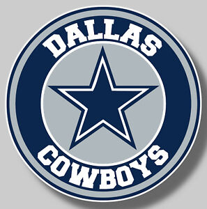 Dallas C Star Sports Football  Vinyl Decal Sticker  8" Inch