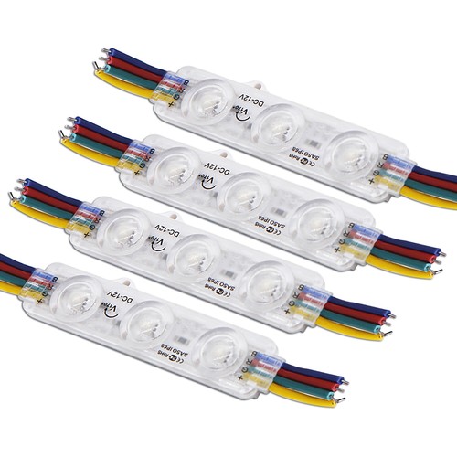 Super Bright IP65 Waterproof 5050 SMD RGBLED Module Light DIY Sign Lamp DC 12V - Picture 17 of 36