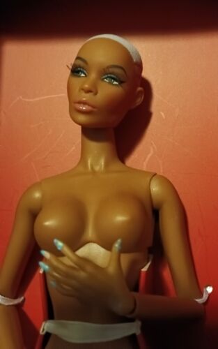 Integrity Toys My Hair Fair Zuri Okoty Meteor Nude Doll, Stand NEW BOX & SHIPPER