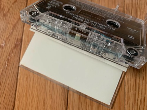 RICHARD CLAYDERMAN - From Me To You - Cassette Tape ~~~~ PLAY TESTED - Picture 3 of 6