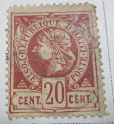 ハイチ　1882 Hayti Haiti 1882 Stamp 20C Rare Antique StampBook3-366 | eBay