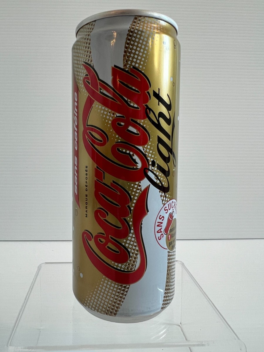 2004 France Coca-Cola Light (Sans Caffeine) - Tall 33cl - Unopened